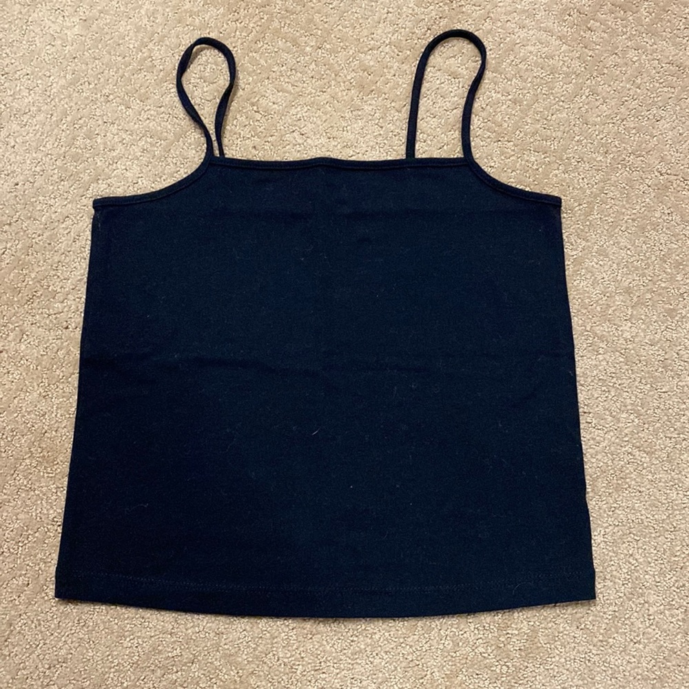 Black wild fable crop tank
